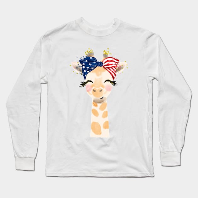 july 4th Long Sleeve T-Shirt by Mdath